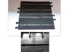  2 ELEMENTS DROITS SCALEXTRIC TRI-ANG CIRCUIT COURSE ANNEE 1967-68 REF PT60