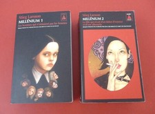LOT 2 livres MILLENIUM Tome 1