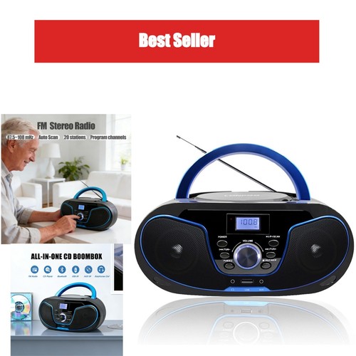 Boombox lecteur portable - lecteur, cd