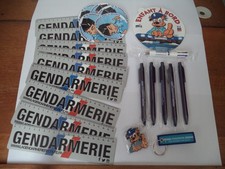 Lot d'objets Gendarmerie pour