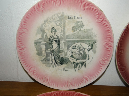 Ancienne assiette digoin - ancienne,