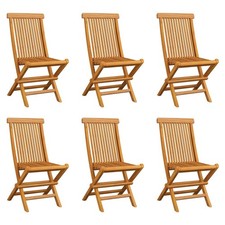 2x Teck Chaise Pliable Chaises