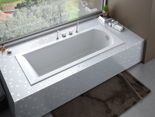 Baignoire rectangulaire 170x70 - baignoire,