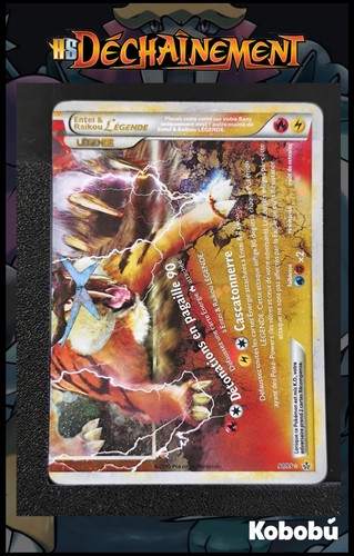 Carte pokémon entei - carte, raikou