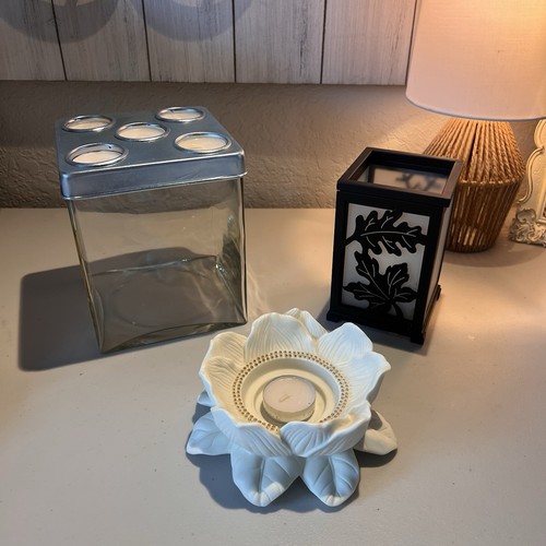 Retired partylite trio set - partylite,