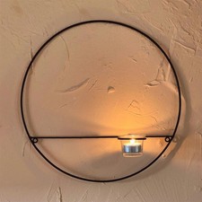 Bougeoir mural rond Ø 36 cm