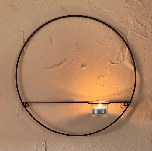 Bougeoir mural rond - , cm