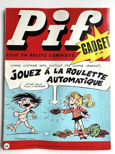 Pif gadget 140 - de, 1971