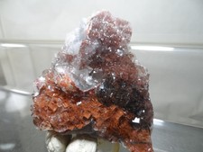 CRIS E 9 FLUORITE " MULTICOLORE" MINE DE MARAVAL 253G VAR