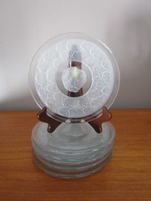 6 Assiettes à dessert fleurs