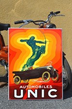 Plaque émaillée UNIC