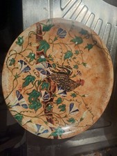 Assiette Faience, Franklin Mint , Coq. Céramique