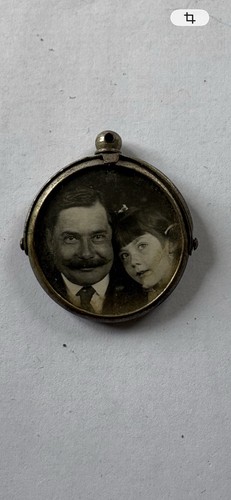 Rare beau médaillon deuil - de,