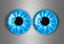 2x autocollant sticker voiture