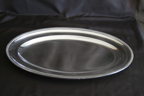 Grand plat service ovale - plat,