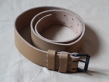 Ceinturon troupe cuir modèle 1945 Armée Française taille 105 cms