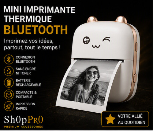 Mini imprimante thermique - mini,