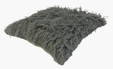 Housse coussin flokati - coussin,