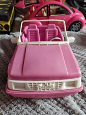Vintage VÉHICULE JEEP WRANGLER ROSE R/C BARBIE MATTEL Voiture 