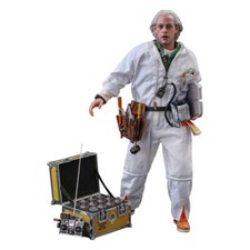 Hot Toys Retour vers le futur Doc Brown Deluxe Version figurine 1/6