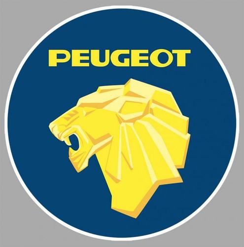 Sticker logo peugeot lion - sticker,