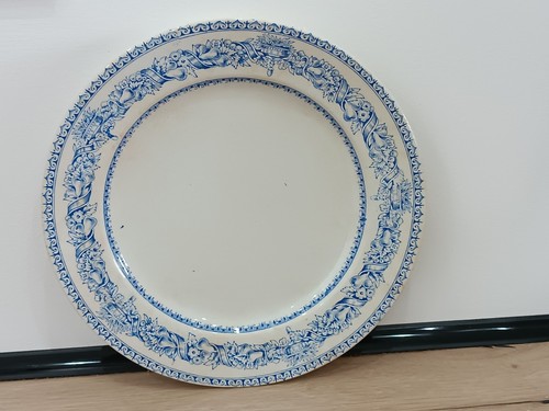Assiette faïence anglaise - assiette,