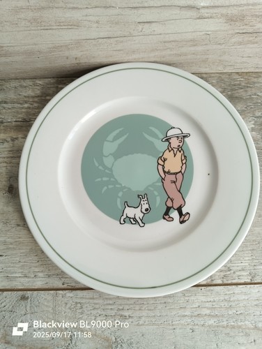 Assiette tintin congo - assiette,