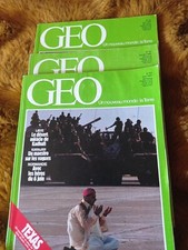Revues GEO 1984(3 Magazines)