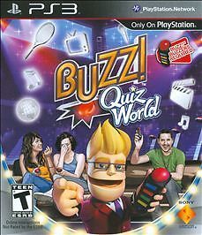 Buzz quiz world sony - buzz, (sony