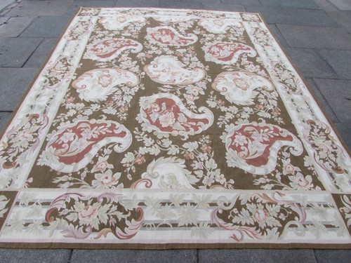Tapis vintage fait main design - tapis,