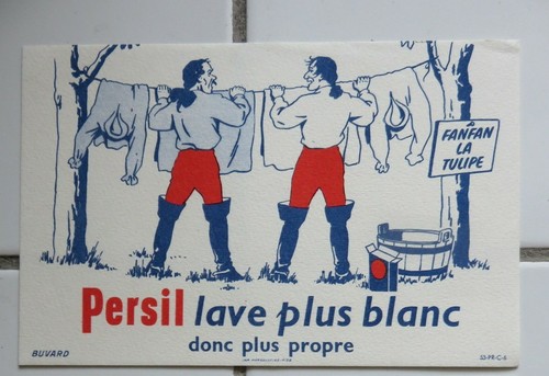 Buvard persil lessive - buvard,