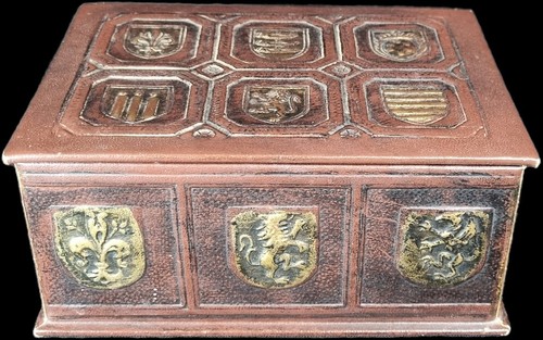 Jolie boite cuir - cuir, À