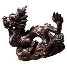  Sculpture de dragon en bois