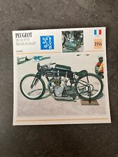 CARTE FICHE MOTO collection