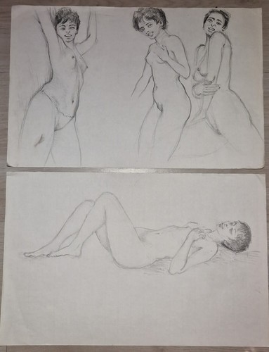 Lot deux dessins - lot,