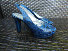 SANDALES  FREE LANCE PYTHON BLEU P 37