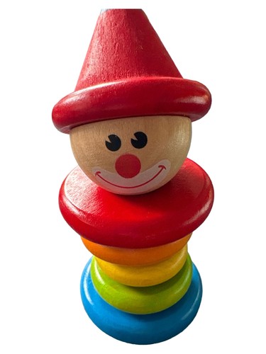 Hape tour empilable clown bois - hape,