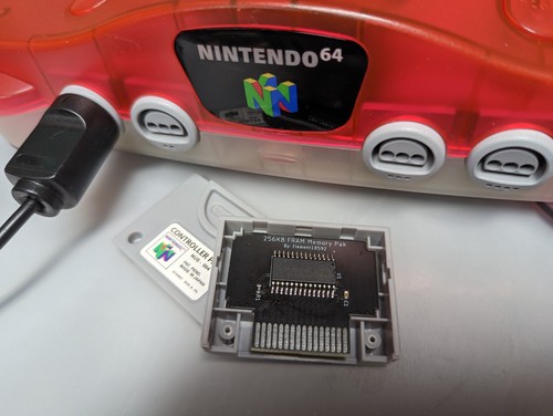N64 controller pak - n64, fram