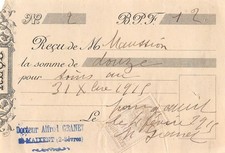 1915 DOCTEUR ALFRED GRANET A