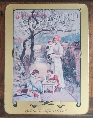 Boîte métal suchard 1996 - métal,