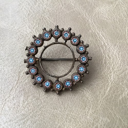 Broche ancienne argent massif - broche,
