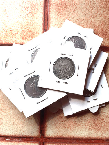 Pieces variers 1 - pieces, franc