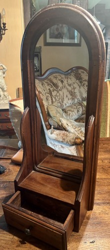 Miroir psyché table ancien - miroir,