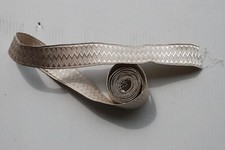 Galon de sous officier  argent  métallique pour dolman tunique