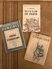 Le Corbusier - Lot De 3 Ouvrages Anciens