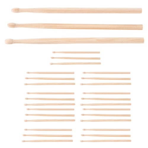 Pcs bois crayon pilon - 30, en