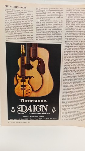 Daion guitars 1982 half - 1982, ad
