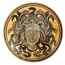 Boîte à bijoux Méduse figurine grecque romaine noire poterie vase céramique 4...