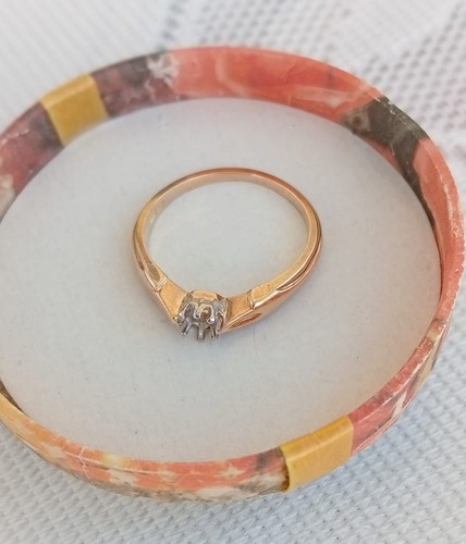 Ancienne bague fiancailles - de,
