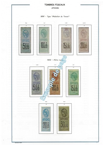 France timbres fiscaux - timbres,